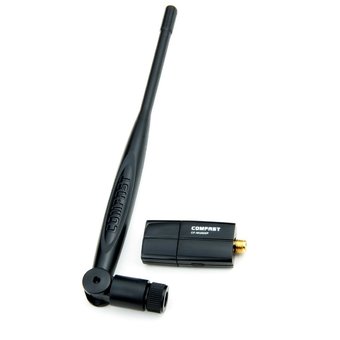 Comfast 300Mbps 2.4GHz WIFI WIRELESS USB ADAPTER รุ่น CF-WU855P (Black)