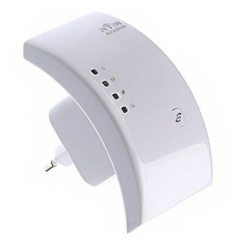 Bestbuy Wireless Router 300Mbps Universal WiFi Range Extender Repeater -White
