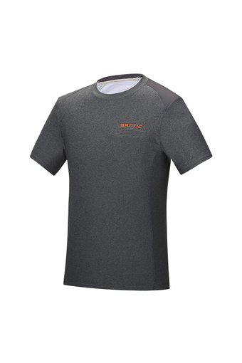Santic Men Cycling Jersey 2016 Anti-sweat Breathable Summer Short Sleeve Casual Bicycle Clothing Bike Jersey T-shirt Gray- Intl