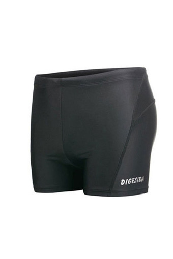 Men Professional Swimwear Waterproof Sharkskin Shark Swimming Trunks Black - Intl