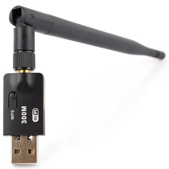 CatWalk 300Mbps USB WiFi Wireless Adapter Dongle Network LAN Card With Antenna 802.11N/G/B - Intl