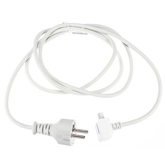 Extension Wall Plug Cable Cord For Apple MacBook Pro AC Power Adapter EU 1.8m - INTL