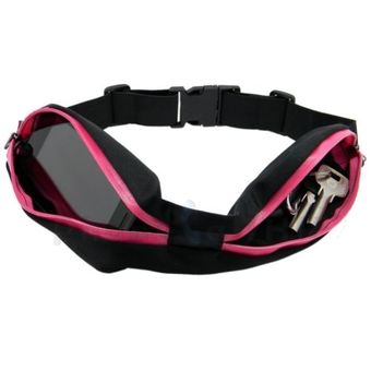 Oseen Sport Pouch Belt กระเป๋าสำหรับออกกำลังกาย สีชมพู (Pink)