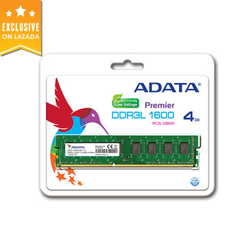 Adata Ram รุ่น DRAM DDR3L 1600 U-DIMM 4GB (For Destop)