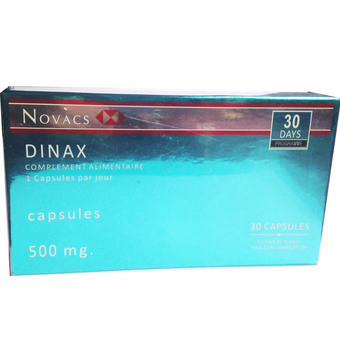 Novacs Dinax ผลิตภัณฑ์เสริมลดน้ำหนักกระชับสัดส่วน 1 กล่อง 30 แคปซูล