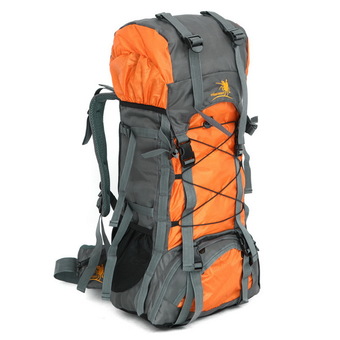 Allwin 60L Light Weight Cycling Bicycle Backpack For Hiking Caming Riding Running Yellow (Intl)