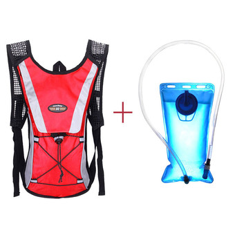 Water Bladder Bag Backpack+Hydration Packs Hiking Camping 2L Red