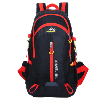 360DSC Outdoor Sports Backpack Waterproof Climbing Traveling Shoulder Bag Rucksack 0954 (Black)