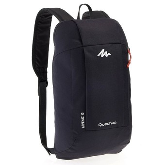 Quechua ARPENAZ 10 กระเป๋าเดินป่า กระเป๋าเป้ เป้สะพายหลัง ขนาดความจุ 10 ลิตร (สีดำ)