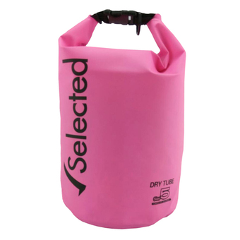 ETC กระเป๋ากันน้ำ ถุงกันน้ำ ถุงทะเล Waterproof Bag ความจุ 5 ลิตร ( สีชมพู )