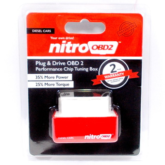 Nitro OBD2 Performance Chip Tuning Box Plug ชิพเพิ่มประสืทธิภาพรถยนต์ ดีเซล