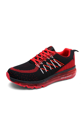Women sneaker breathable air max shoes lady running shoes fashion sport shoes lovers (Red) (Intl)