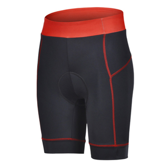 CHEJI 9493 Women - Cycling Short Pants Carp Print (Red)