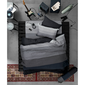 Lotus Impression ชุดผ้าปูที่นอน + ผ้านวม รุ่นSTRIPIES ลาย LI-SD-12B