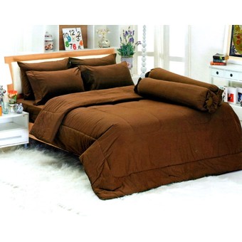 Tulip ชุดเครื่องนอน สีพื้น รุ่น DarkBrown