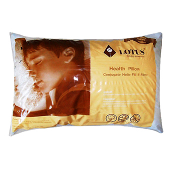 LOTUS หมอนหนุน ใยสังเคราะห์พิเศษ ขนาดใหญ่พิเศษ (สีขาว)