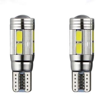 LED 84-racing หลอด LED ไฟหรี่ ขั้วเซรามิก T10 แสงสีขาว 1 คู่ (WHITE )