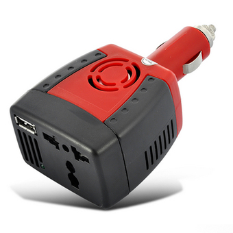 shop108 Car Inverter150W แปลงไฟรถเป็นไฟบ้าน (12V DC to 220V AC + 5V USB Port)