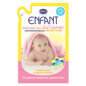 Enfant น้ำยาปรับผ้านุ่ม ชนิดเติม สูตรอ่อนโยน ถนอมผิวบอบบาง ขายยกลัง! (700 ml x 12)