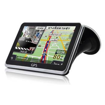 saleup GPS Navigator 5 เครื่องนำทางสำหรับรถยนต์ หน้าจอ 5 นิ้ว