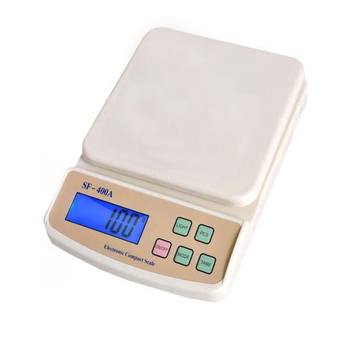 Orbia เครื่องชั่งน้ำหนัก 10 Kg. ระบบดิจิตอล Sf-400A - White