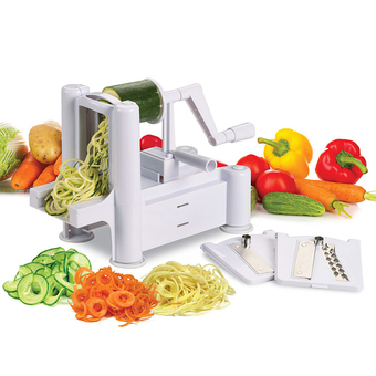 HHsociety เครื่องสไลด์อเนกประสงค์ 3 in1 Turning Slicer (White)