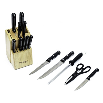 ชุดมีด 14 ชิ้น พร้อมที่เก็บไม้ Prestige - รุ่น PRESTIGE KNIVES SET