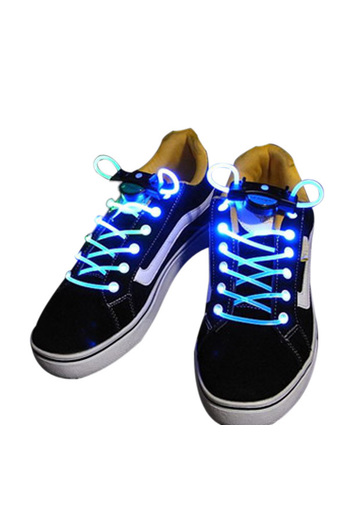 Stunning LED Flash Light Glow Shoelaces Shoe Lace
