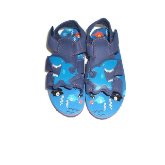 Max Baby Baby shoes รองเท้าเด็กลายปลาฉลาม