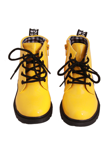Yingwei Children Martin Shoe Yellow - Intl