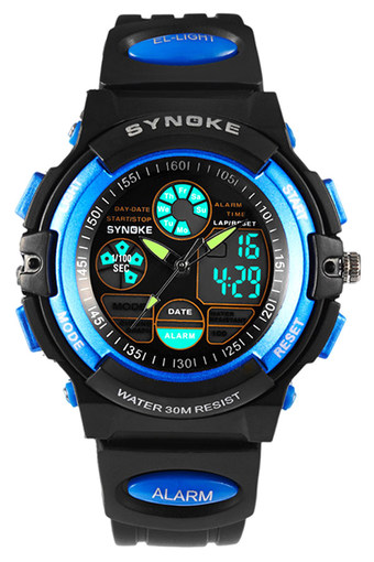 Synoke Boy's Sports Watch Blue UF-WSN018D - Intl