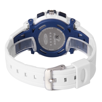 PASNEW 5ATM Water-proof BoyStudent Sport Watch White (Intl)