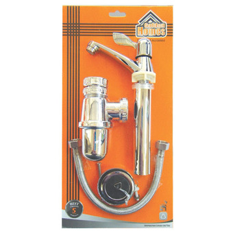 Golden Homes ชุดอุปกรณ์อ่างล้างหน้าครบชุด PRO#3 - Silver