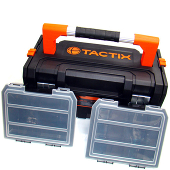 Tactix 320348 กล่องเครื่องมือ กล่องอะไหล่ 21'' บิ้วอิน 2 ชุด