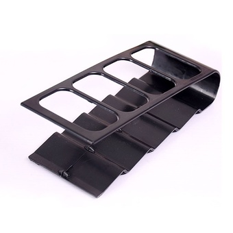 Gracefulvara TV/DVD/VCR Step Remote Control Mobile Phone Holder Stand Storage Organiser Bag - Black (Intl)