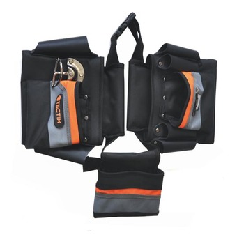 Tactix กระเป๋าเครื่องมือช่าง คาดเอว รุ่น 323033 (สีดำ/สีส้ม)