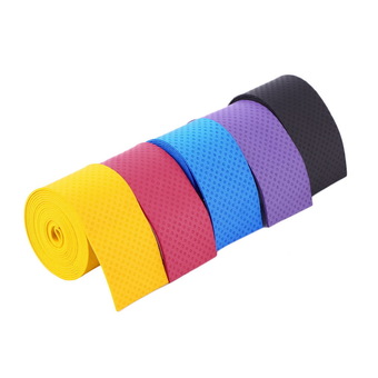 YKS Tennis Badminton Fishing Rods Anti-slip Absorption Racket Handle Tape Overgrip Black,Blue,Grey,Pink,Purple,Yellow (Intl)