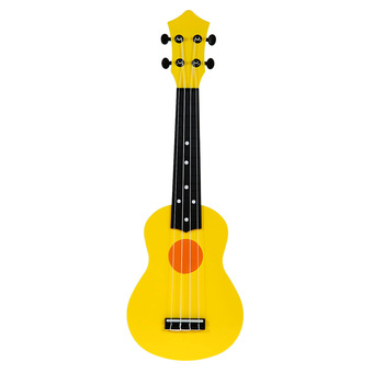 Professional 21&quot; Acoustic Ukulele Musical Instrument High Quality(yellow)