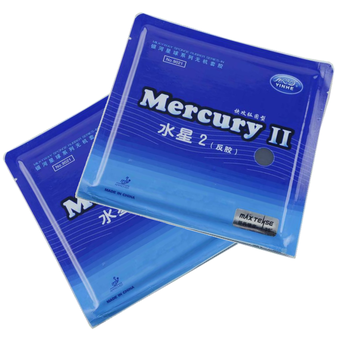 Yinhe ยางตระกูล Galaxy MercuryII 2 แผ่น (ดำ/แดง)