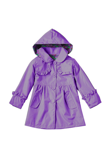 Kid Hoodie Raincoat (Purple) - INTL