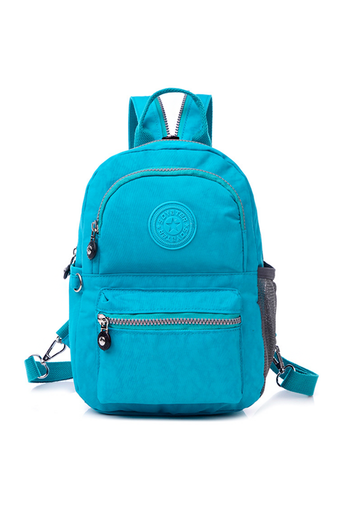 RICHCOCO กระเป๋าเป้สะพายหลัง Nylon leisure Backpack (Light Blue)