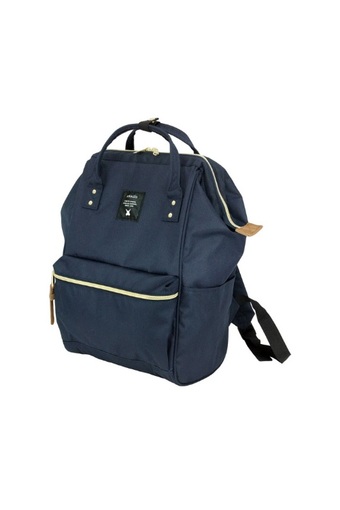 Anello นำเข้าจากญี่ปุ่น Japan Imported Anello Canvas Unisex Backpack Blue