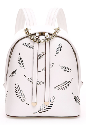 Little Bag กระเป๋าสะพายหลัง กระเป๋าเป้ กระเป๋าแฟชั่นผุ้หญิง รุ่น LP-030 (สีขาว)