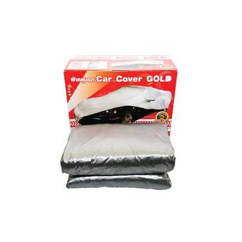 car cover gold ผ้าคลุมรถกระบะ size BXL (สีเงิน)