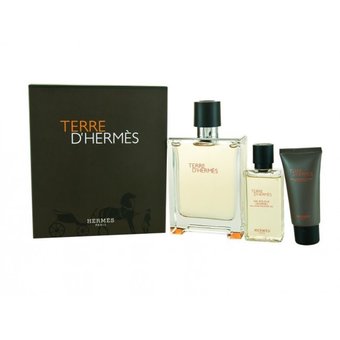 Terre D&#039;Hermes Gift Set by Hermes Parfum Spray 75ml 2.5oz + Afte