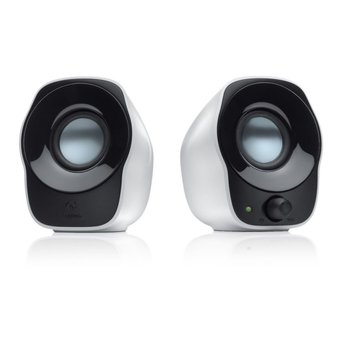 Logitech Z120 Stereo Speakers - Black &amp; White