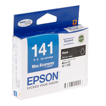 Epson Ink Cartridge 141- T141190 - Black