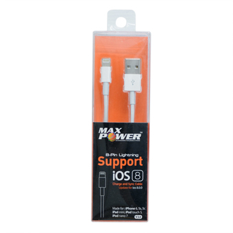 MAX 8PIN LIGHTNING CABLE IPHONE5C/SV.3