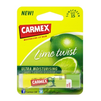 Carmex Everyday Protecting Lip Balm Stick SPF 15 - lime