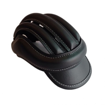 Lotte VINTAGE Helmet หมวกปั่นจักรยาน ปรับเข้า/ออกได้ (Black)